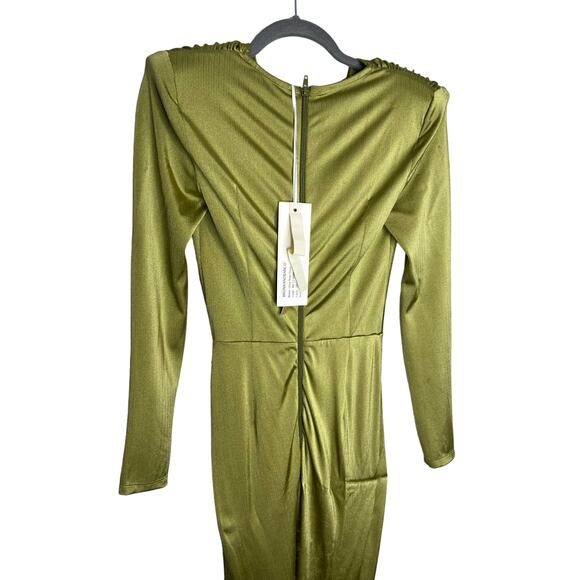 Bronx and Banco Maxi Dress Olive - Picture 7 of 15